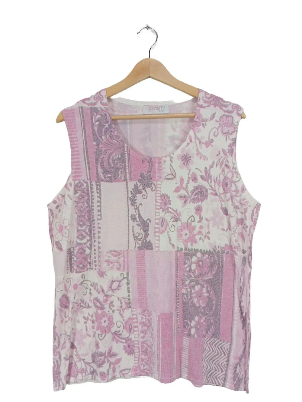 Twin Sets>Ovanti Strick Twin Set Größe 48 pinkweiß