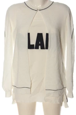 Twin Sets>The Glam Club Strick Twin Set Größe 38 wollweiß