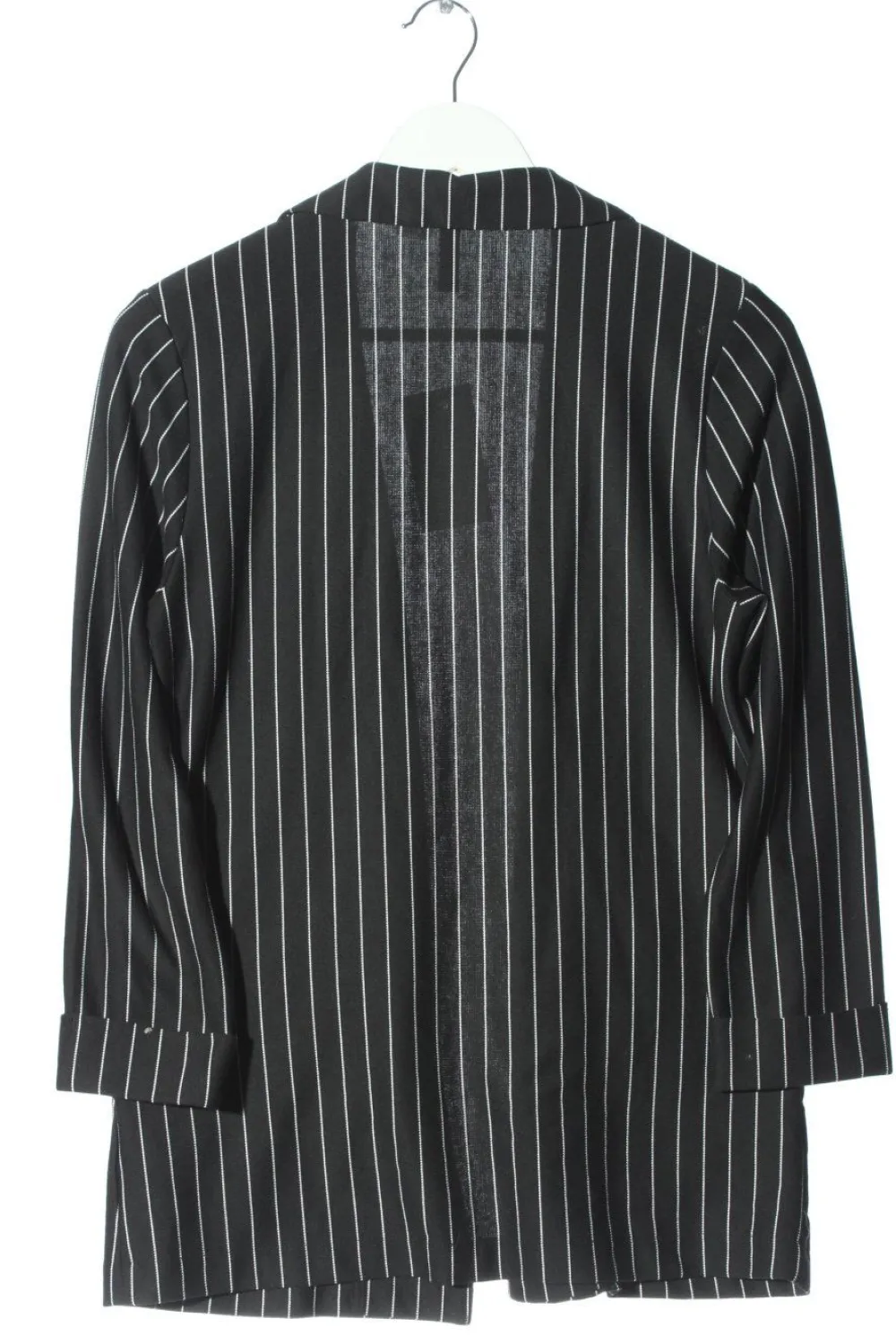 Blazer>H&M Strickblazer Größe 36 schwarzweiß