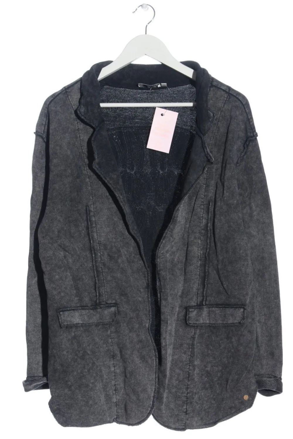 Blazer>Cotton Candy Strickblazer Größe 36 hellgrau