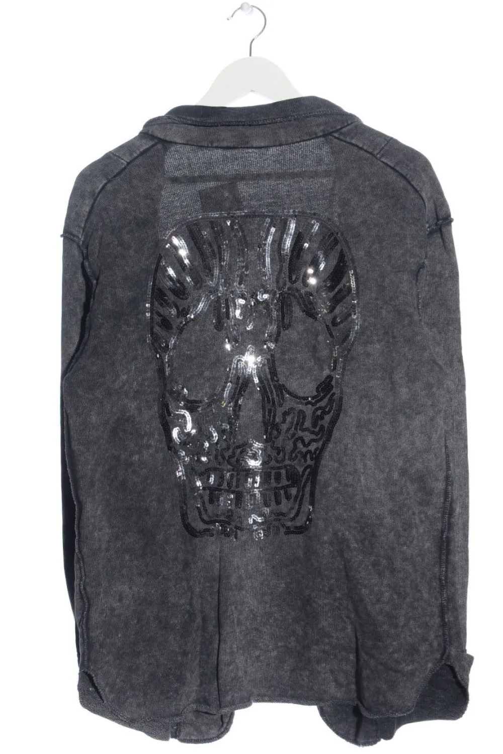 Blazer>Cotton Candy Strickblazer Größe 36 hellgrau