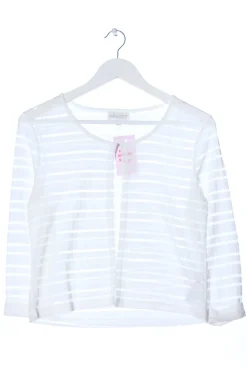Strickbekleidung>Apricot Strickbolero Größe 36 weiß