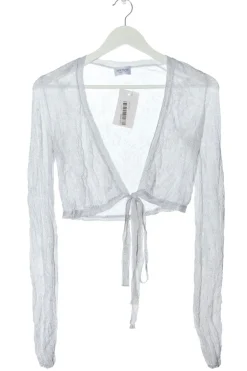 Strickbekleidung>Mu00f6tivi Strickbolero Größe 38 hellgrau