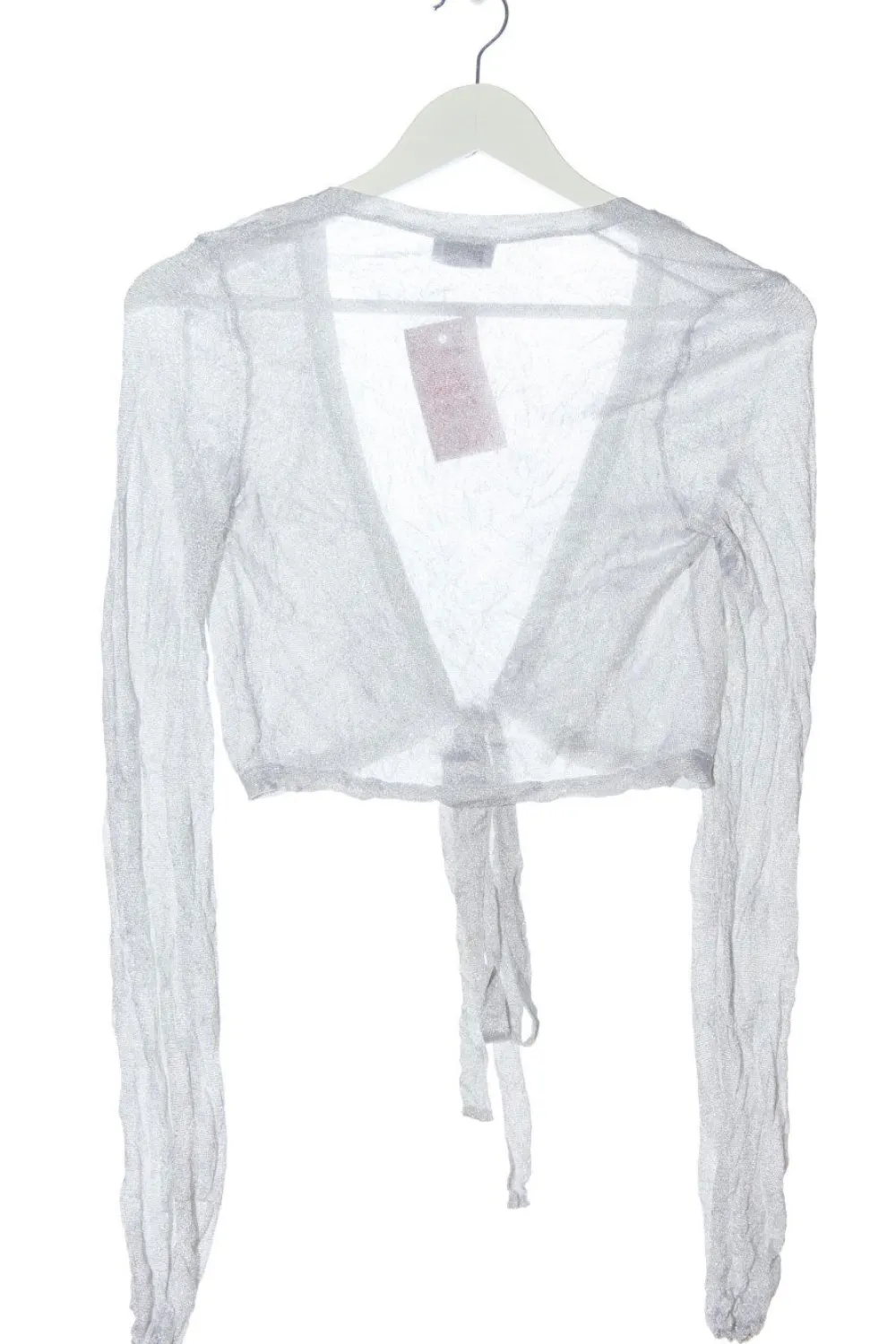 Strickbekleidung>Mu00f6tivi Strickbolero Größe 38 hellgrau