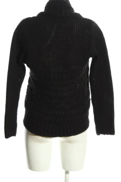 Strickbekleidung>Carmen Marc Valvo Strickbolero Größe 38 schwarz