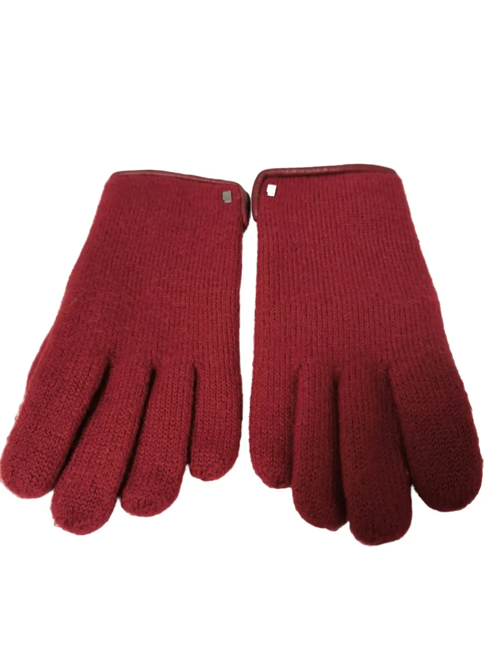 Handschuhe>Roeckl Strickhandschuhe rot