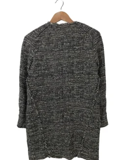 Strickbekleidung>Massimo Dutti Strickjacke Größe 36 hellgrauschwarz