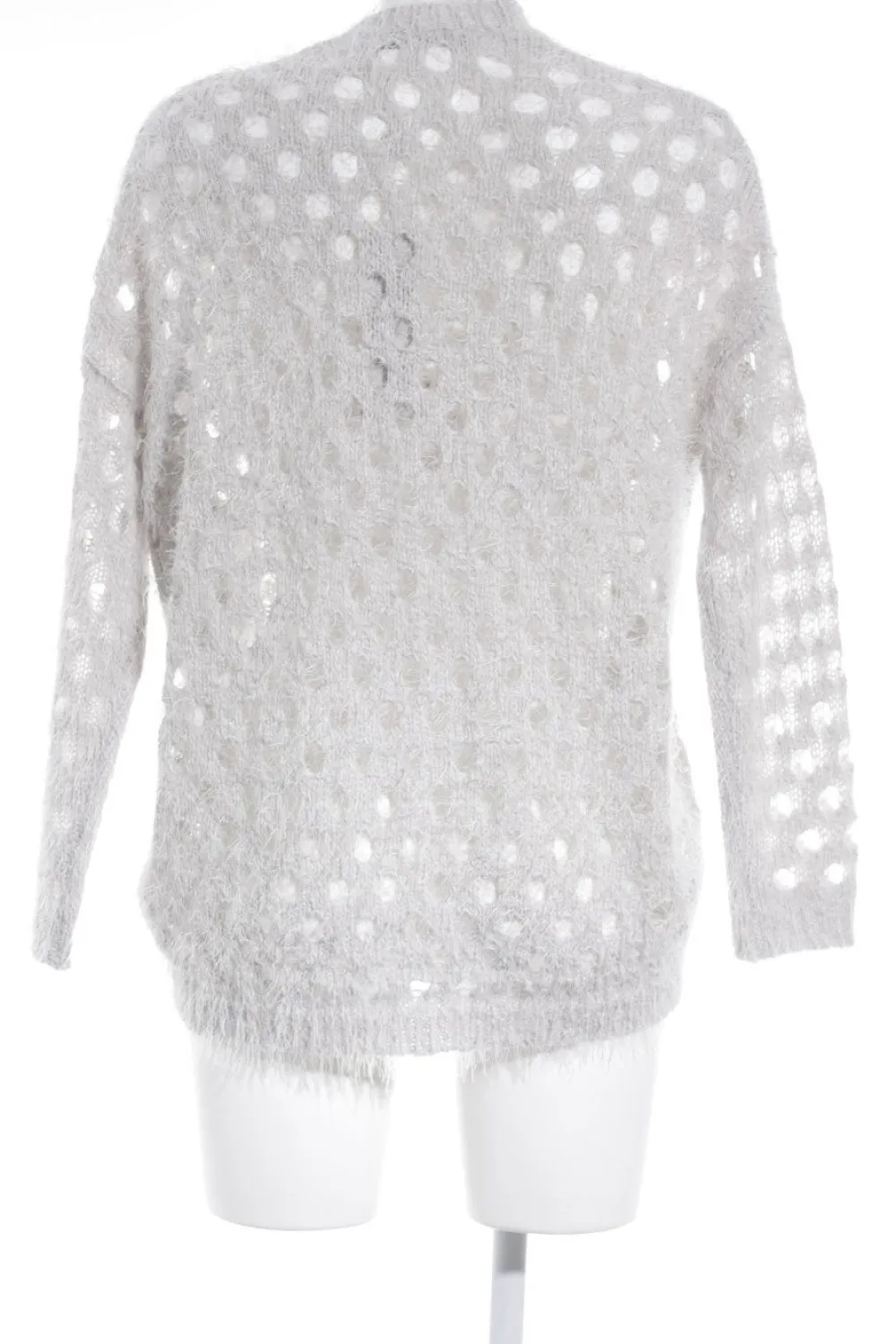 Strickbekleidung>Monari Strickjacke Größe 36 hellgrau