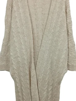 Strickbekleidung> Strickjacke Größe 36 beige