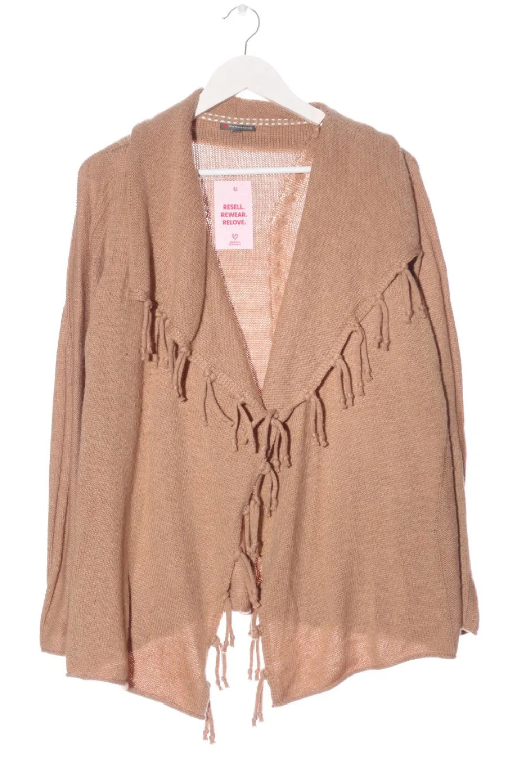 Strickbekleidung>Street One Strickjacke Größe 40 beige