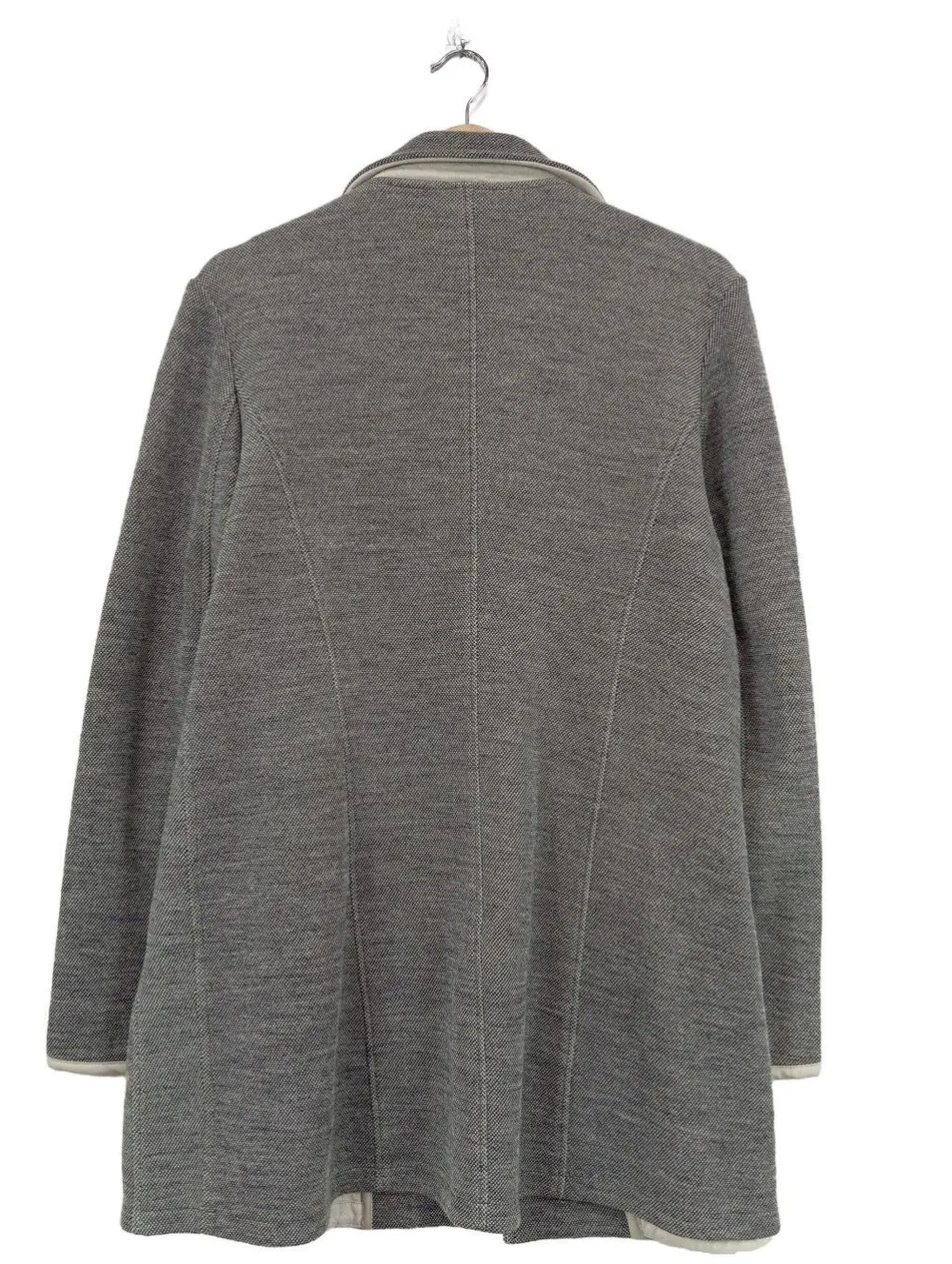 Strickbekleidung>Brigitte Bu00fcge Strickjacke Größe 44 hellgrau