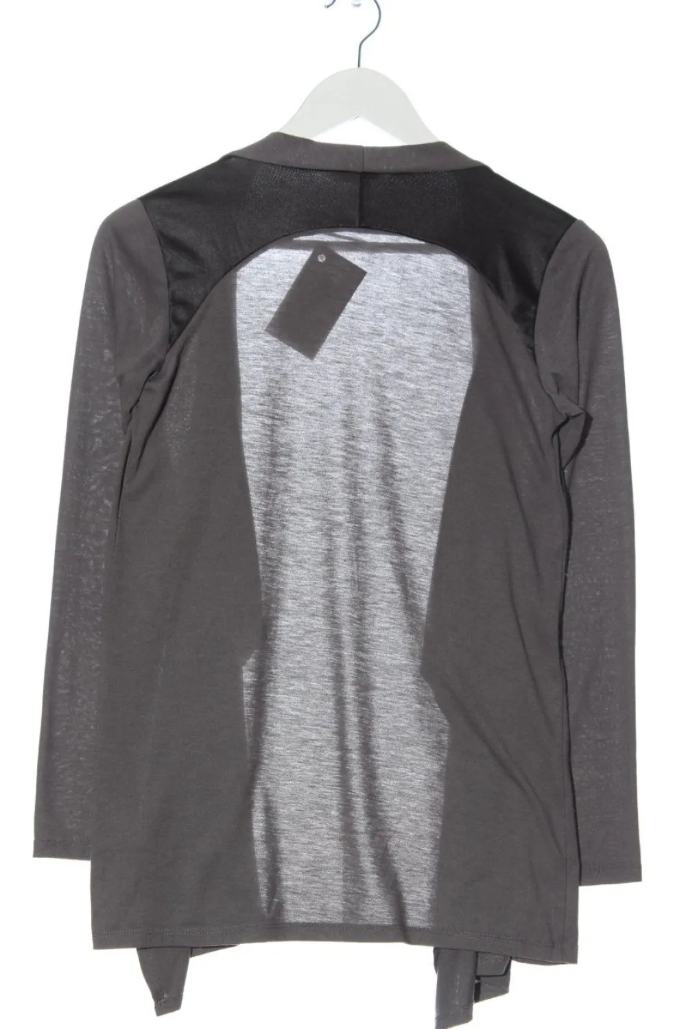 Strickbekleidung>The Fresh Made Brand Strickjacke Größe 34 hellgrau