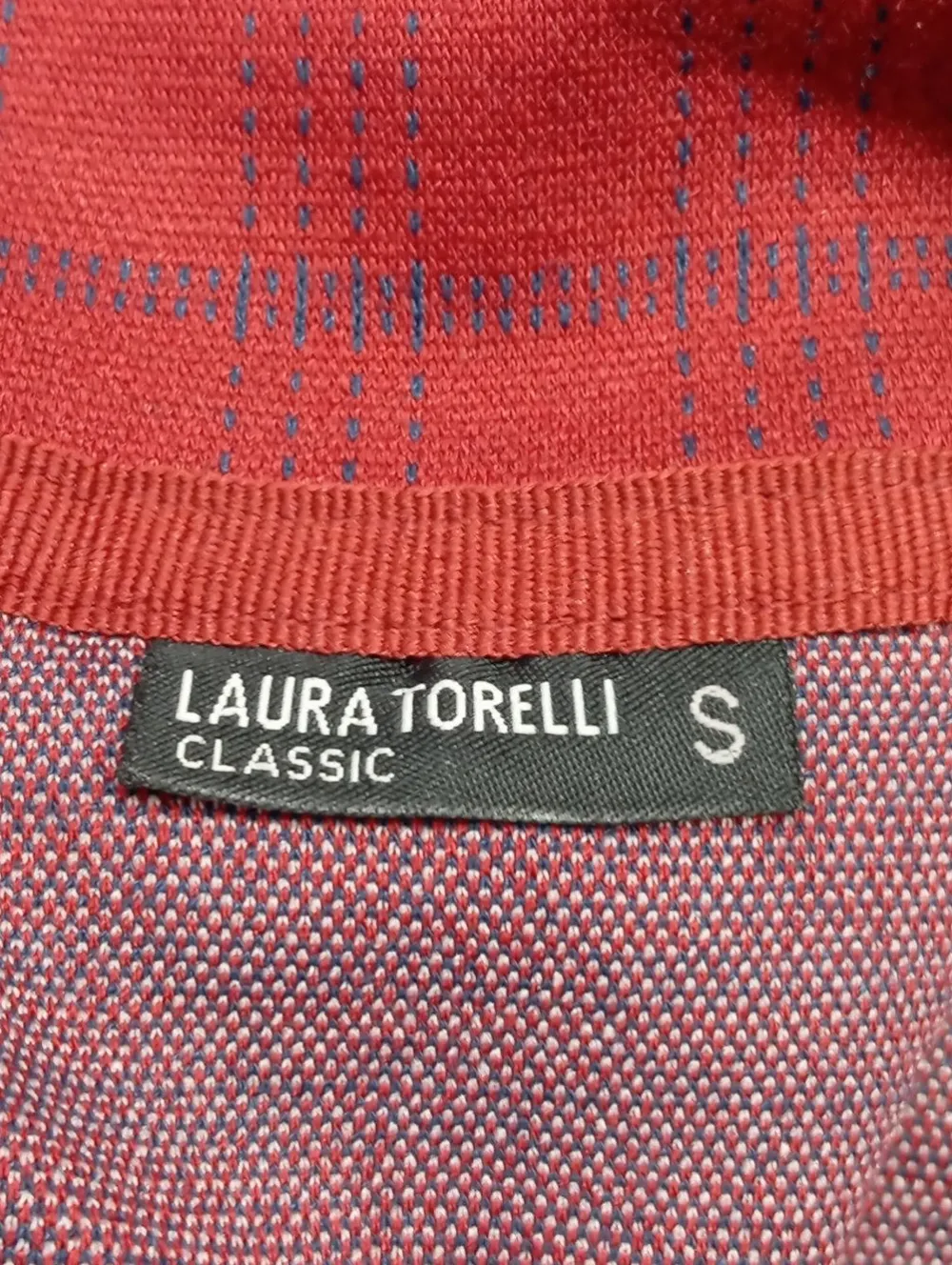 Strickbekleidung>Laura Torelli Strickjacke Größe 36 rot
