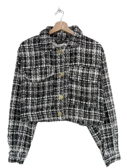 Strickbekleidung>Amisu Strickjacke Größe 38 hellgrau