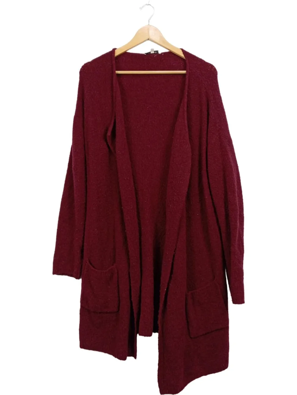 Strickbekleidung> Strickjacke Größe 38 rot