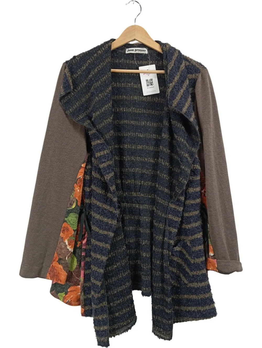 Strickbekleidung> Strickjacke Größe 38 blau