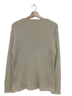 Strickbekleidung>Calvin Klein Strickjacke Größe 40 creme