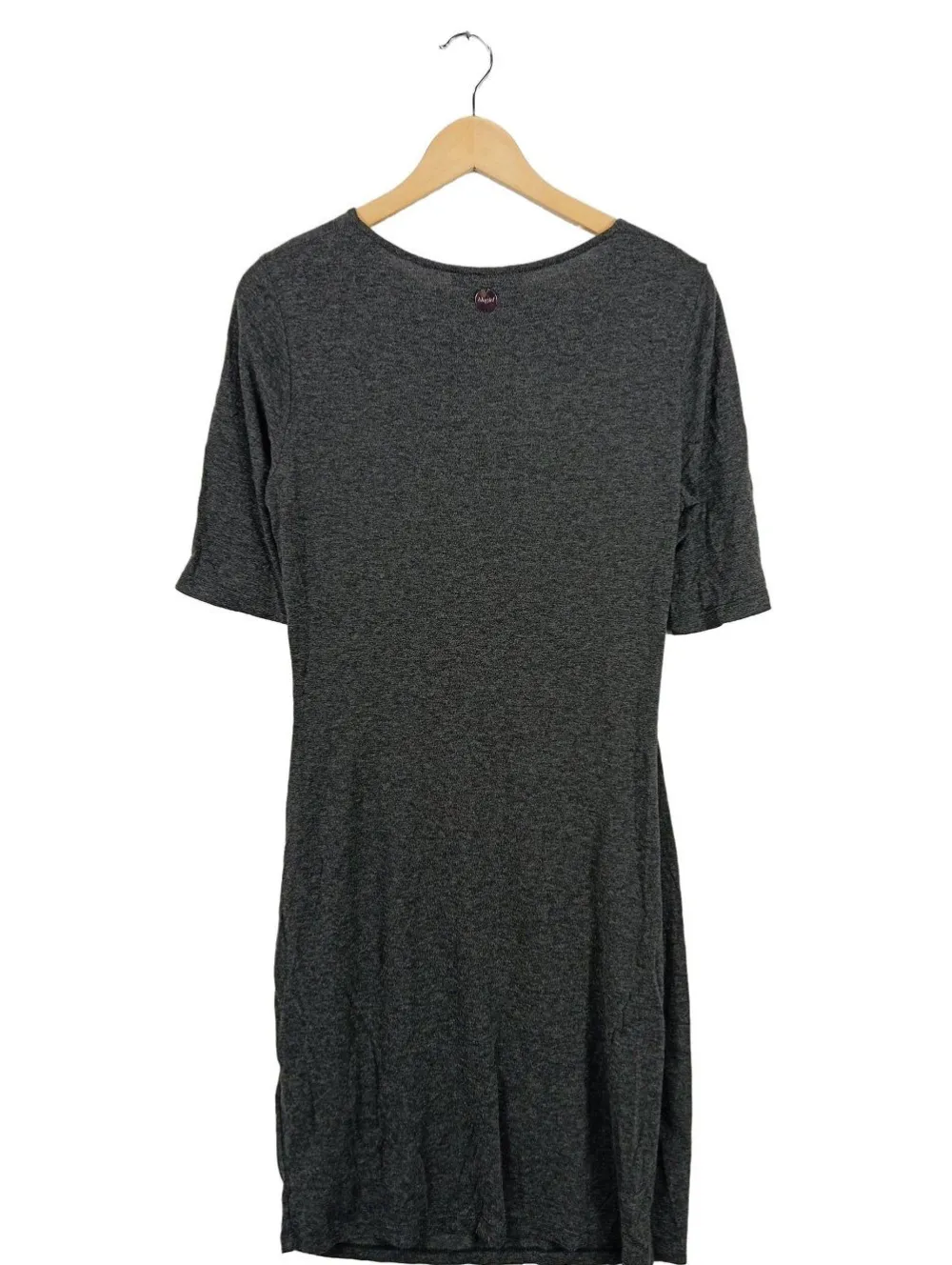 Kleider>Blugirl Strickkleid Größe 40 hellgrau