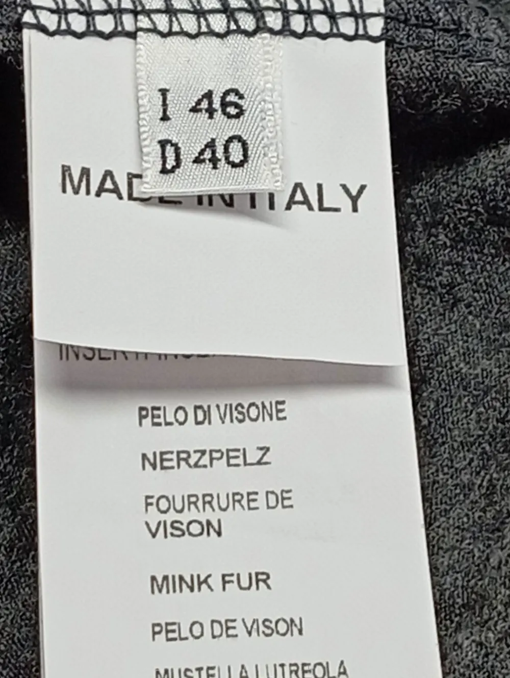 Kleider>Blugirl Strickkleid Größe 40 hellgrau