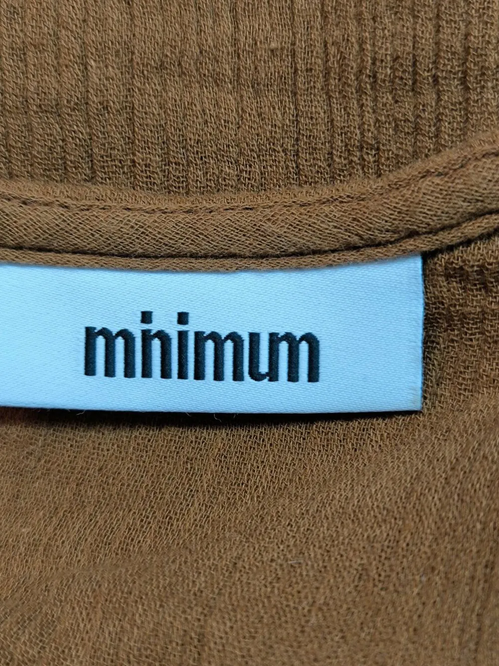 Kleider>Minimum Strickkleid Größe 40 braun