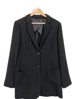 Strickbekleidung>Opus Strickmantel Größe 42 schwarzweiß