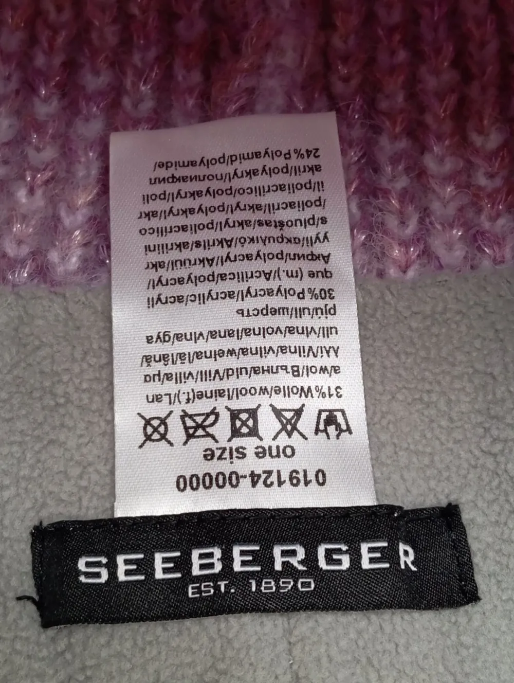 Mützen>Seeberger Strickmütze pink