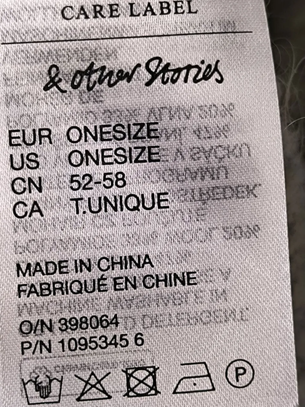 Mützen>& Other Stories Strickmütze hellgrau