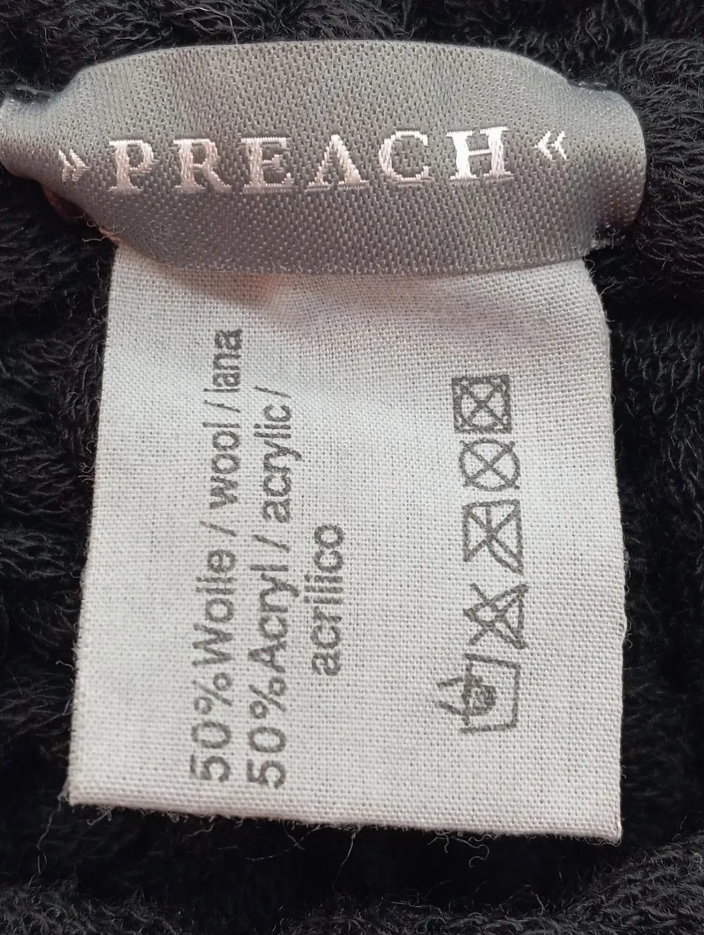 Mützen>Preach Strickmütze schwarz