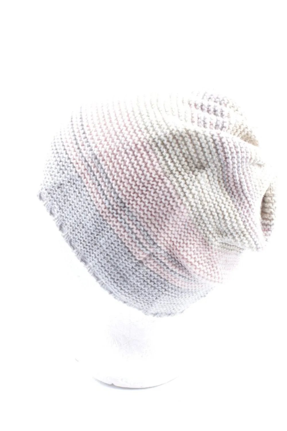 Mützen>s.Oliver Strickmütze hellgrauwollweiß