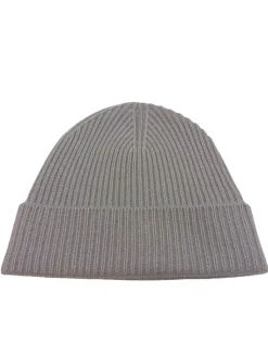 Mützen>V Von Goat Strickmütze hellgrau