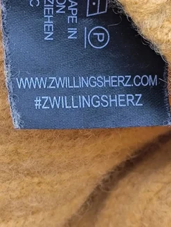 Strickmütze-Zwillingsherz New