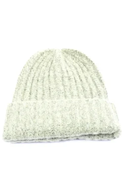 Mützen>Pieces Strickmütze Größe 56 hellgrauweiß