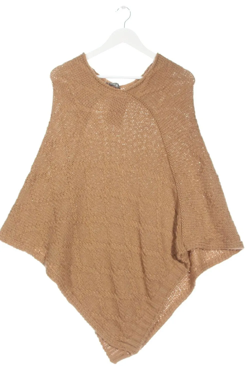 Strickbekleidung>Cocogio Strickponcho nude