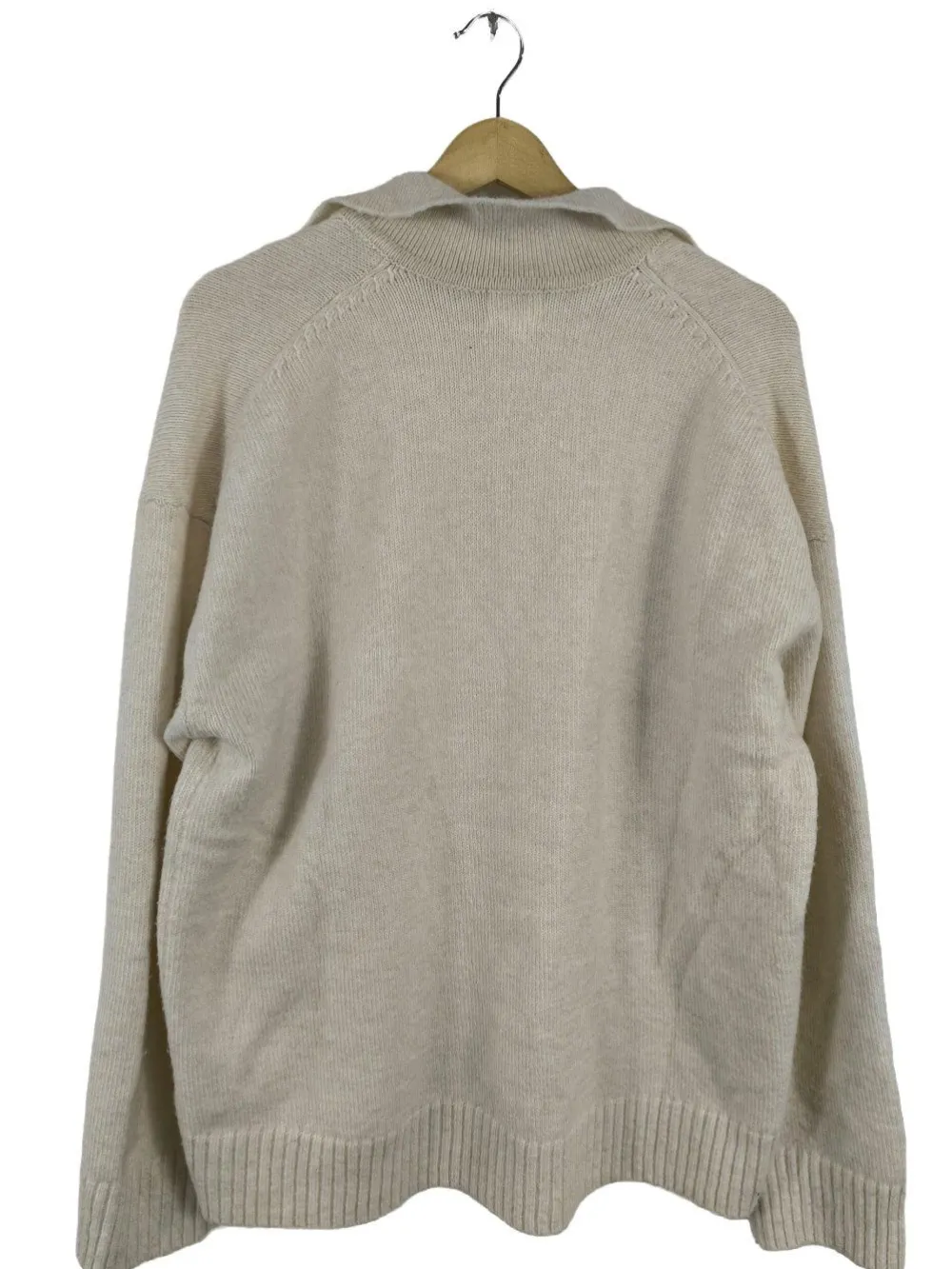 Pullover>H&M Strickpullover Größe 38 wollweiß