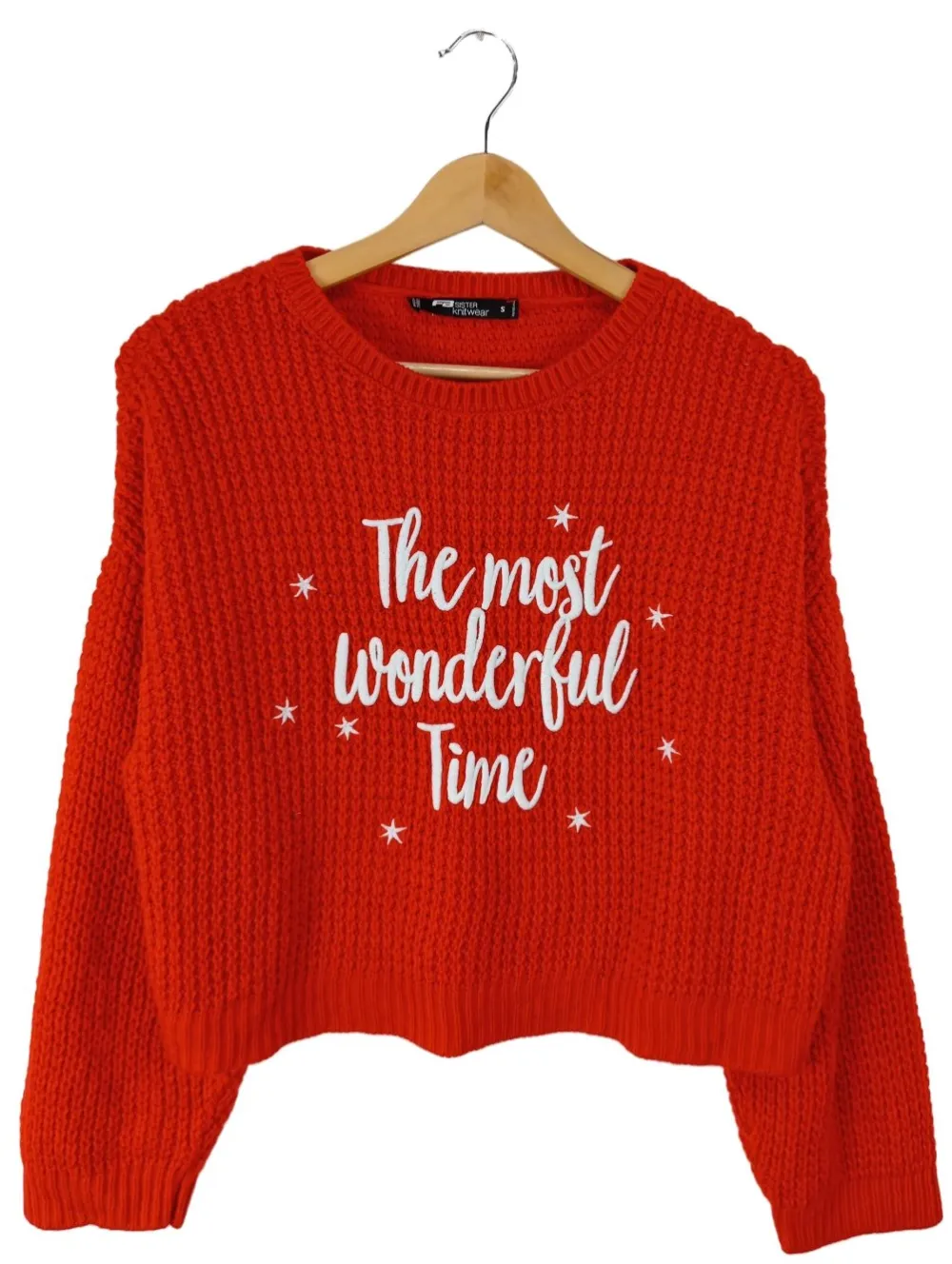 Pullover>FB Sister Strickpullover Größe 36 rot