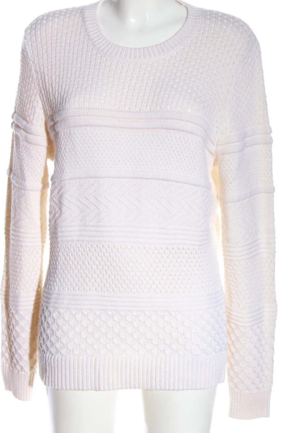 Pullover>Neil Barrett Strickpullover Größe 40 wollweiß