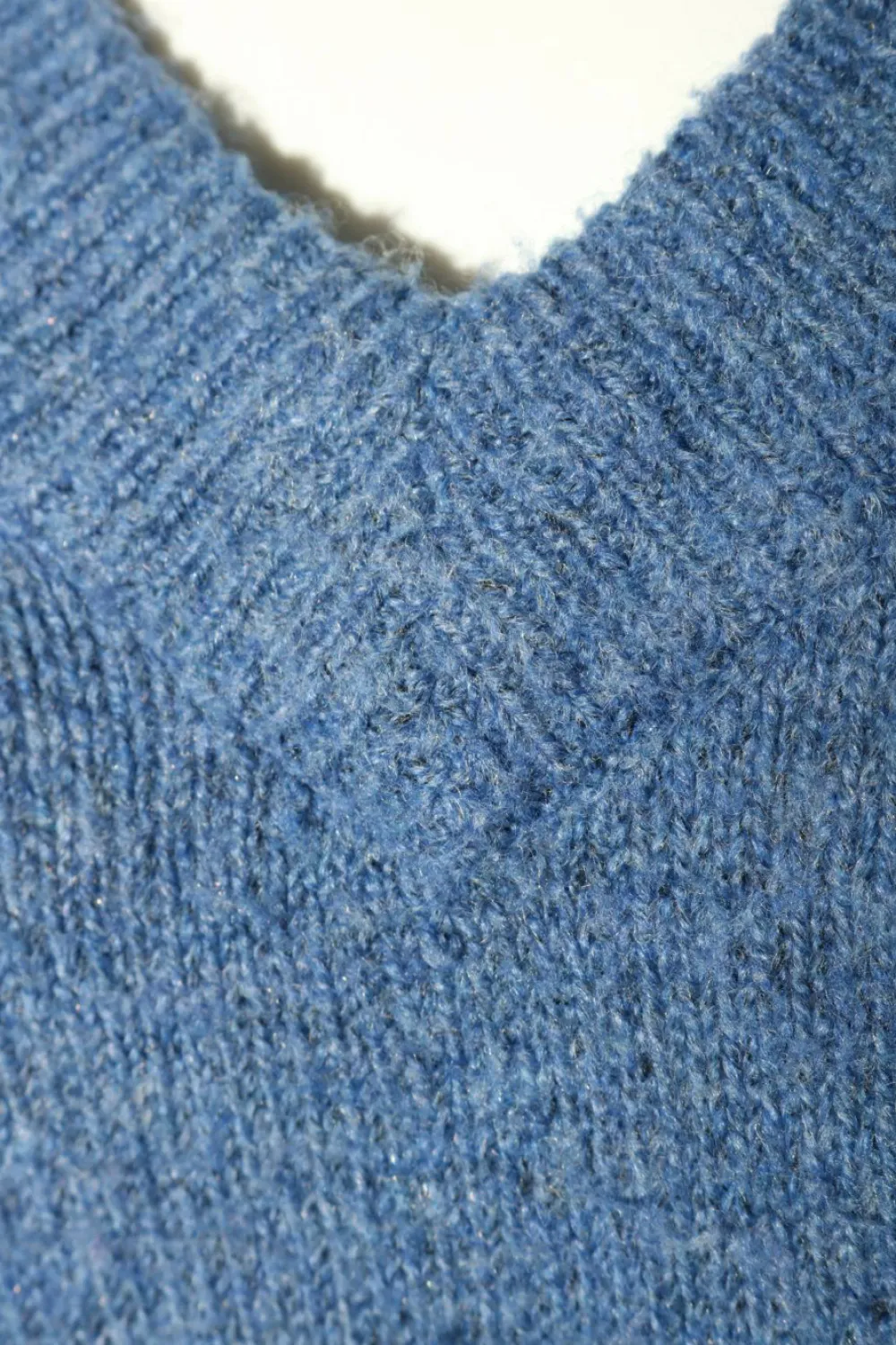 Pullover>H&M Basic Strickpullover Größe 34 blau