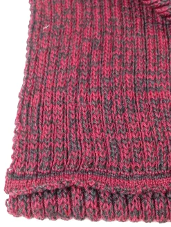 Schals>RENu00c8 LEZART Strickschal pinkhellgrau