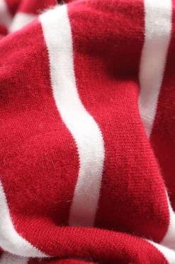 Schals>M&F Fashion Strickschal rotweiß