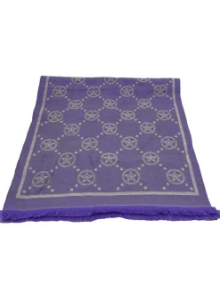 Schals>Thomas Rath Strickschal lilawollweiß