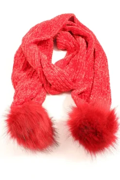 Schals>Codello Strickschal rot