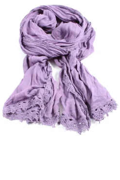 Schals>Hallhuber Strickschal lila