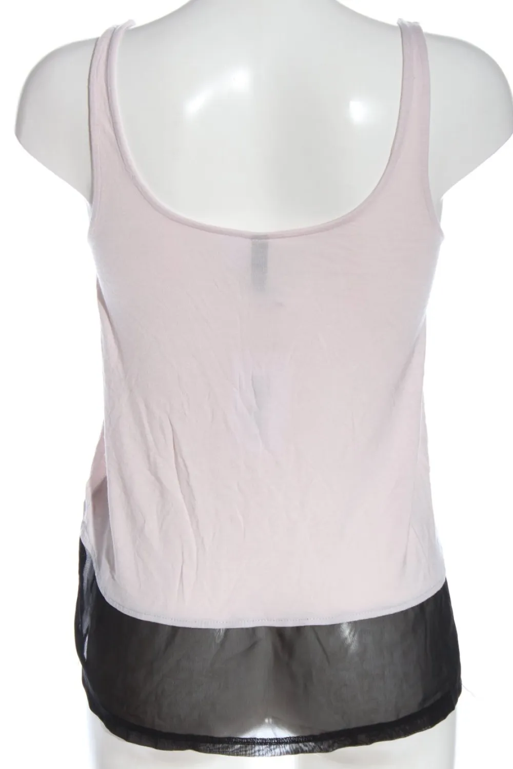 Tops>H&M Divided Stricktop Größe 36 pinkschwarz