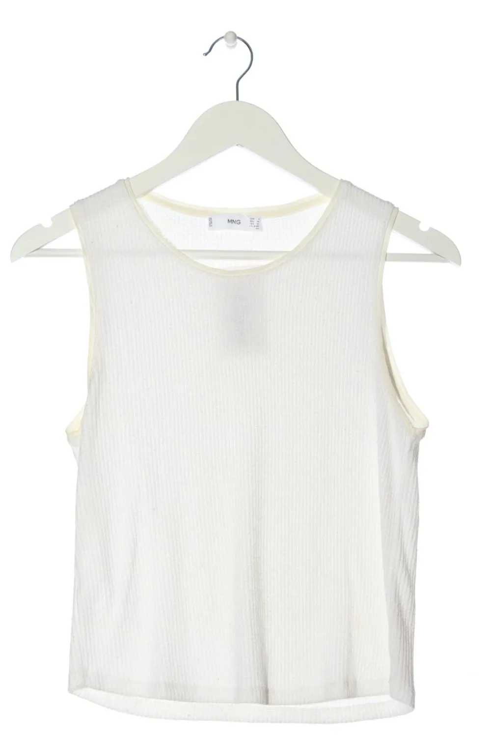 Tops>MNG Stricktop Größe 36 weißwollweiß