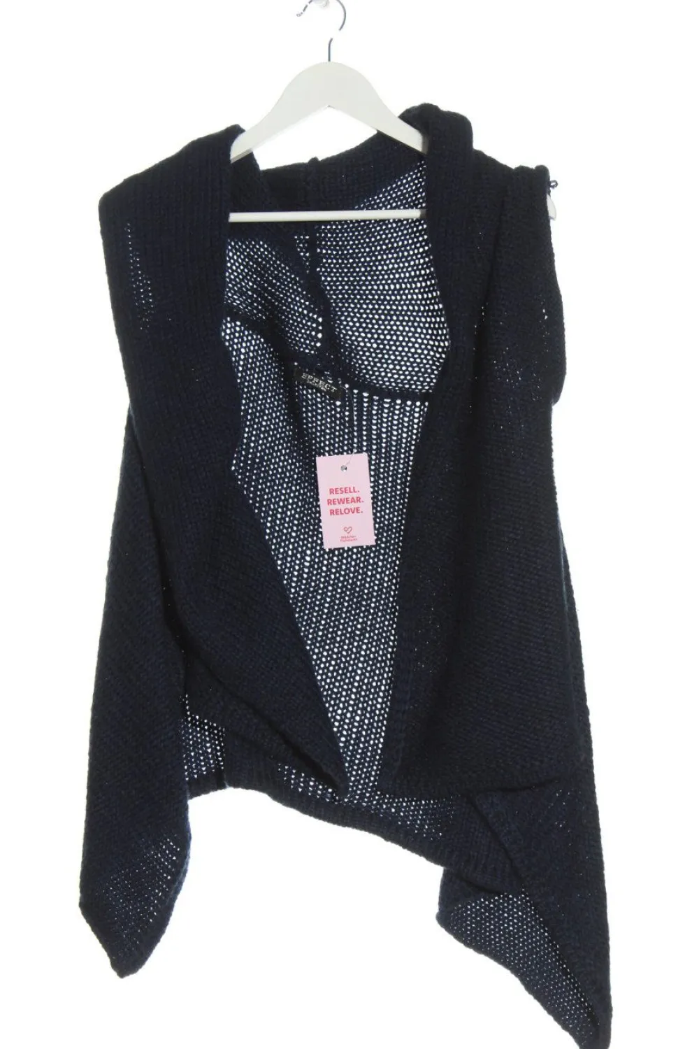 Westen>Effect Strickweste blau