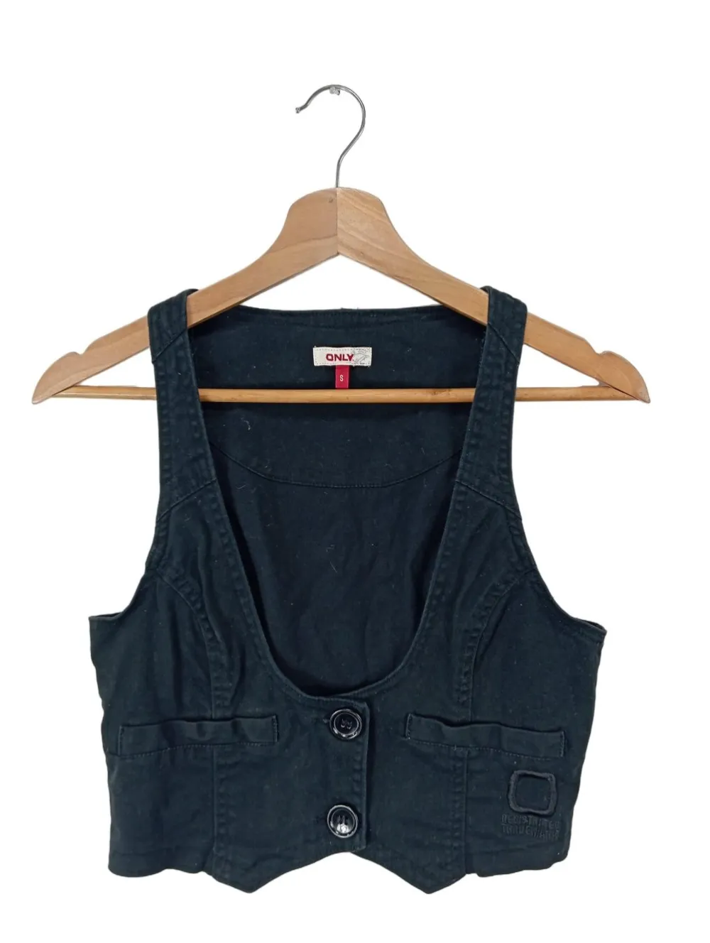 Westen>Only Strickweste Größe 36 schwarz