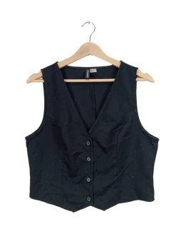 Westen>H&M Strickweste Größe 38 schwarz