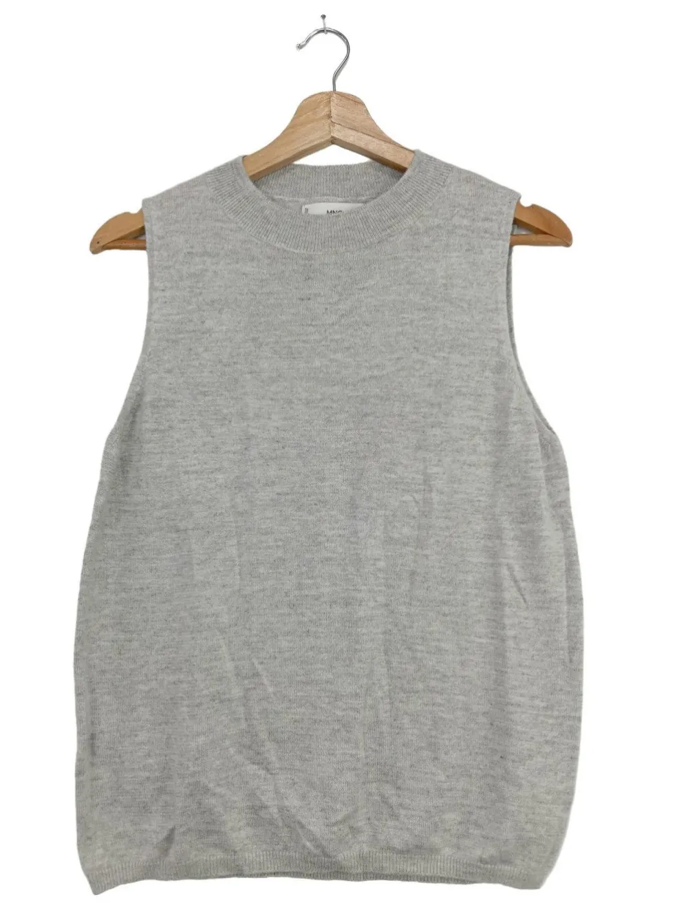 Westen>MNG Strickweste Größe 40 hellgrau