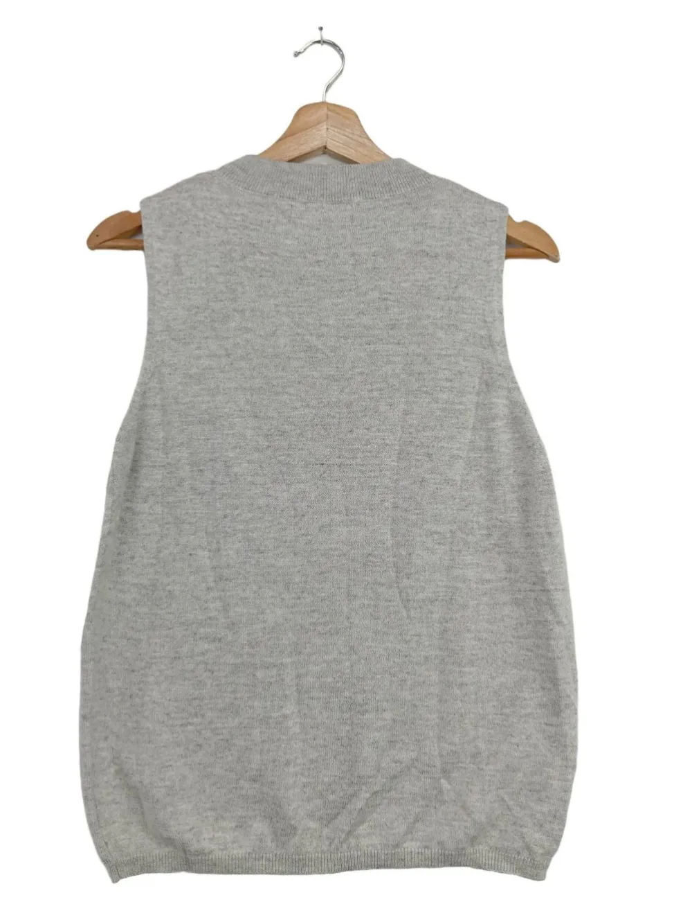 Westen>MNG Strickweste Größe 40 hellgrau