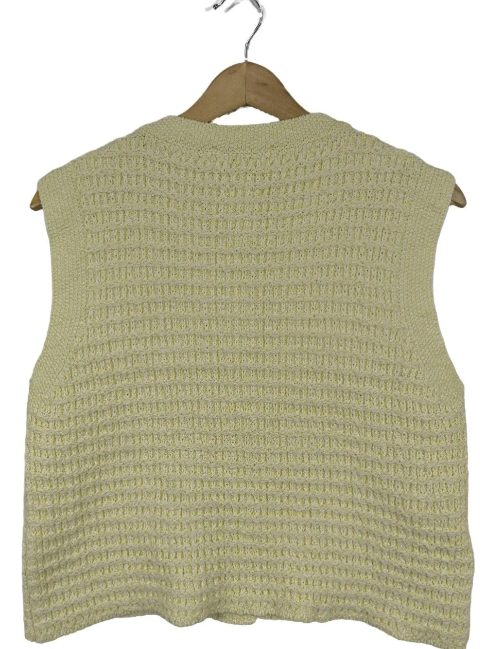 Westen>MNG Strickweste Größe 38 blassgelb